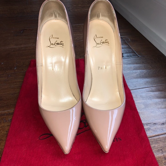 CHRISTIAN LOUBOUTIN - So Kate Nude Patent - Picture 8 of 8